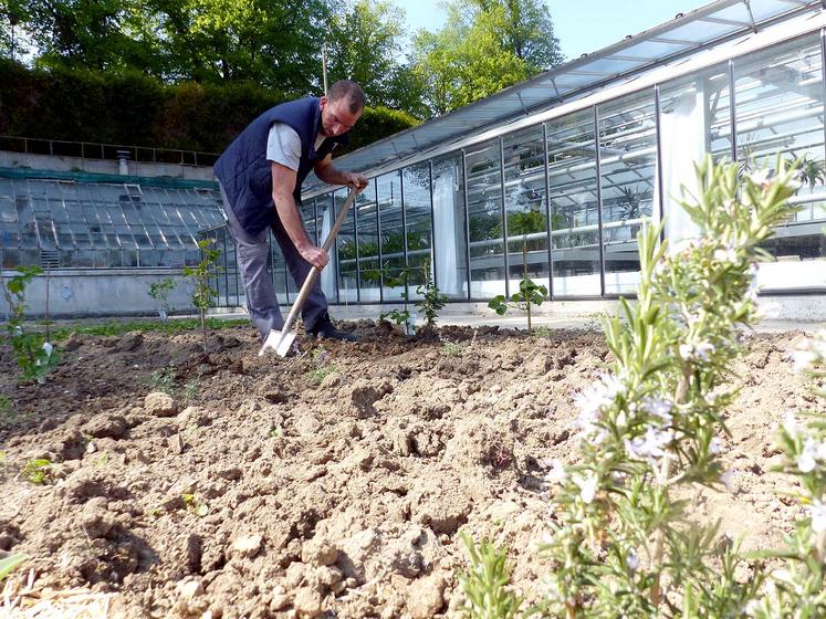 Charles Saint-Solieux et son équipe œuvrent quotidiennement à l’entretien du site. 