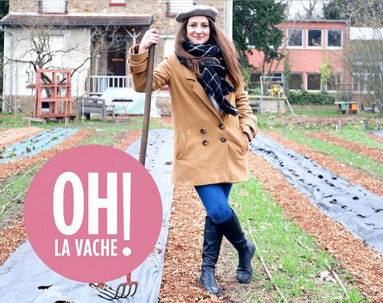 Clara Béniac, fondatrice du site «Oh la Vache !».