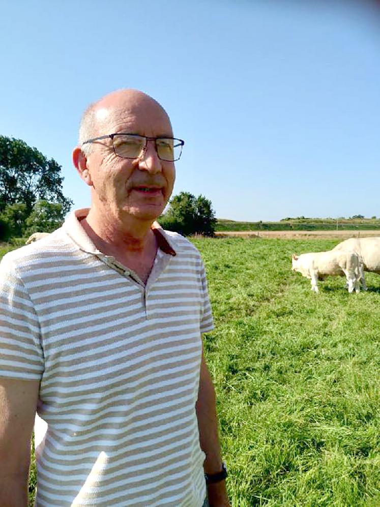 Daniel Platel : «Un élevage performant peut dégager 1 200 E de marge par hectare de surface fourragère. Alors que d’autres sont en négatif.» 