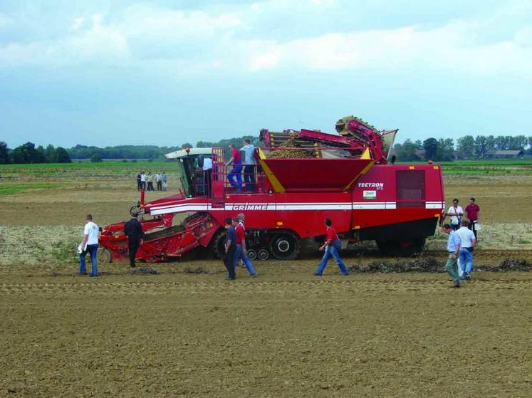 Quatorze arracheuses présentées par six constructeurs seront cette année en démonstration.