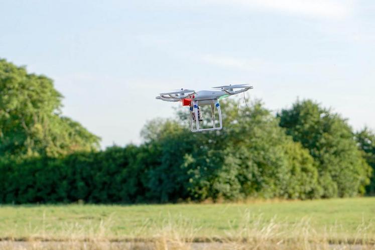 L’utilisation de drones va être expérimentée en agriculture biologique ou exploitation HVE (Haute valeur environnementale).
