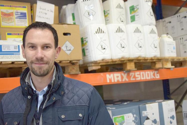 Nicolas Charpentier : «Qui mieux que les techniciens de la distribution coop et négoce, qui sont au quotidien sur le terrain, pour assurer le conseil des produits phytosanitaires ?».