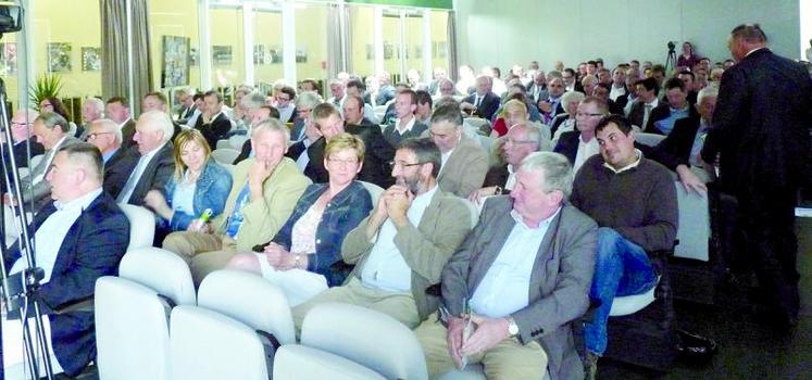 Plus de 150 personnes étaient présentes à l'assemblée de Lact'Union.