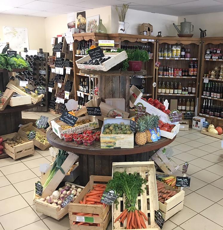 Le magasin Saveurs de Normandie à Ménilles (Eure) est passé sous enseigne Bienvenue à la Ferme en 2019. 