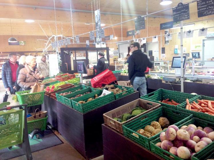 Les dix éleveurs aimeraient créer un magasin dans le style de «Talents de Ferme», à Wambrechies (59), qu’ils ont visité début 2017.