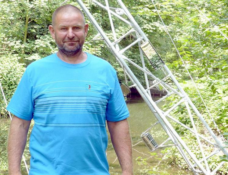 Francis est l’un des sept derniers maraîchers des hortillons.