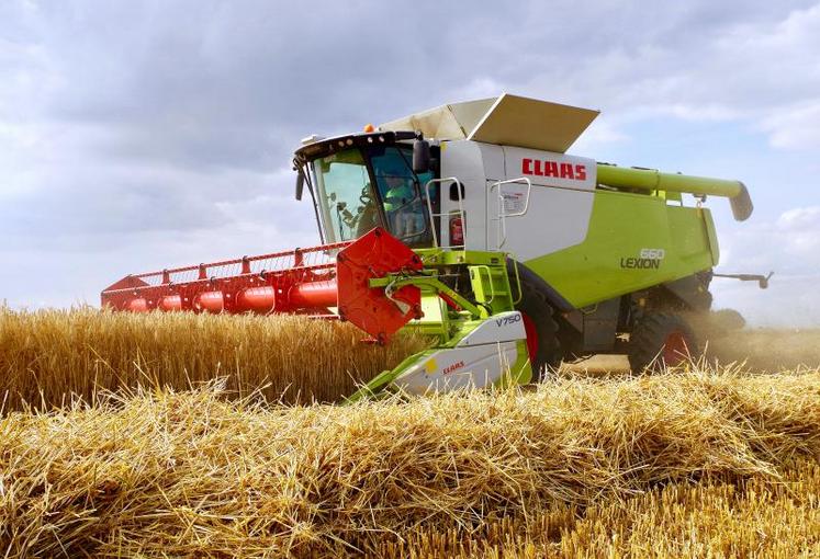 La récolte des orges d’hiver a démarré fin juin et devrait se terminer ce week-end.