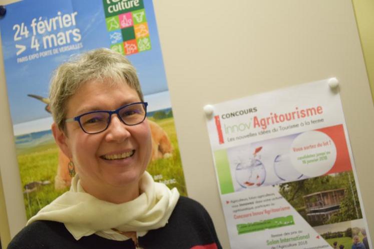 Anne Halgand : «L’agritourisme répond aux attentes des gens et est porteur d’innovations.»