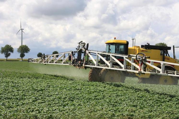 Aujourd’hui, 100 % des parcelles sont traitées contre le mildiou. Le zéro phyto est estimé «impossible aujourd’hui, mais il existe des pistes de travail».