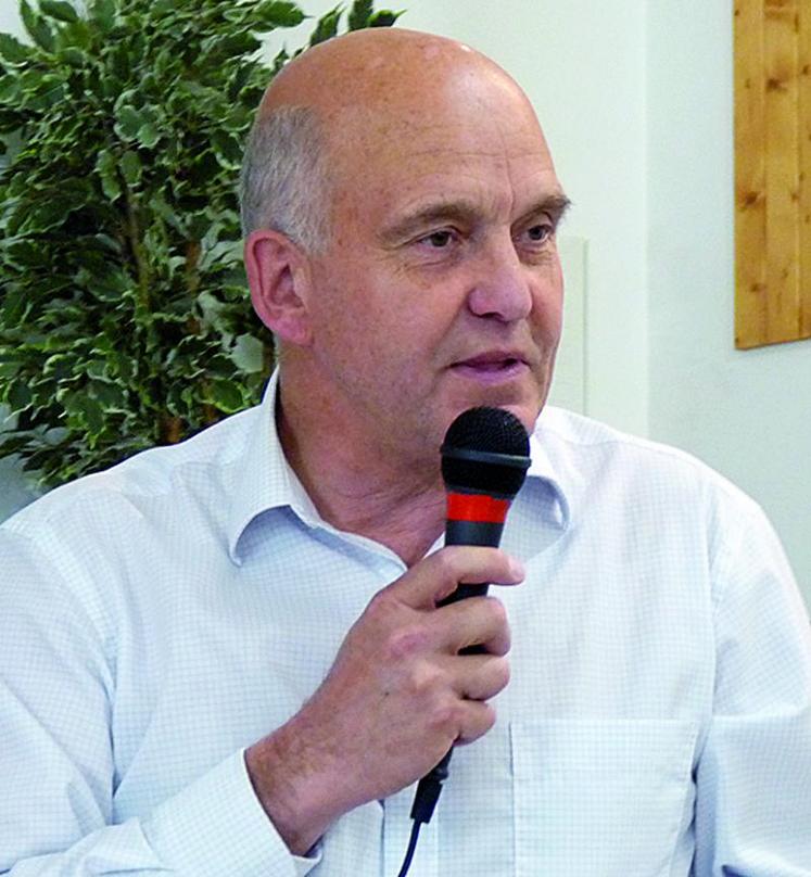 Vincent Boisseau, président du groupement : «nous voulons garder confiance en l’avenir 
de la production».