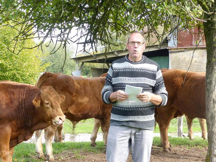 Alain Bulion, président de la section Nord-Picardie : «Nous avons démontré que nous savons produire des bêtes équivalentes à celles du berceau de la race.» 
