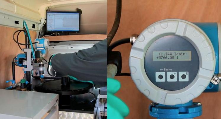 Banc utilisé par les chambres d’agriculture de Picardie.