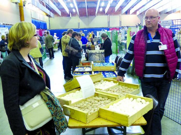 Producteurs et acheteurs se sont rencontrés.
