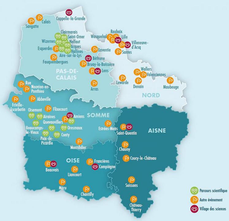 Tous les domaines scientifiques sont abordés. Le programme complet est disponible sur fetedelascience.fr et echosciences-hauts-de-france.fr