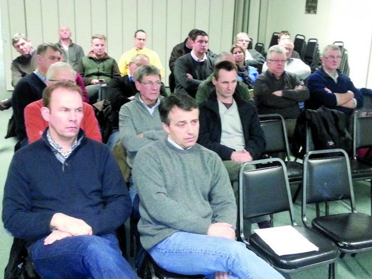 Bonne participation à l'assemblée de Nesle.