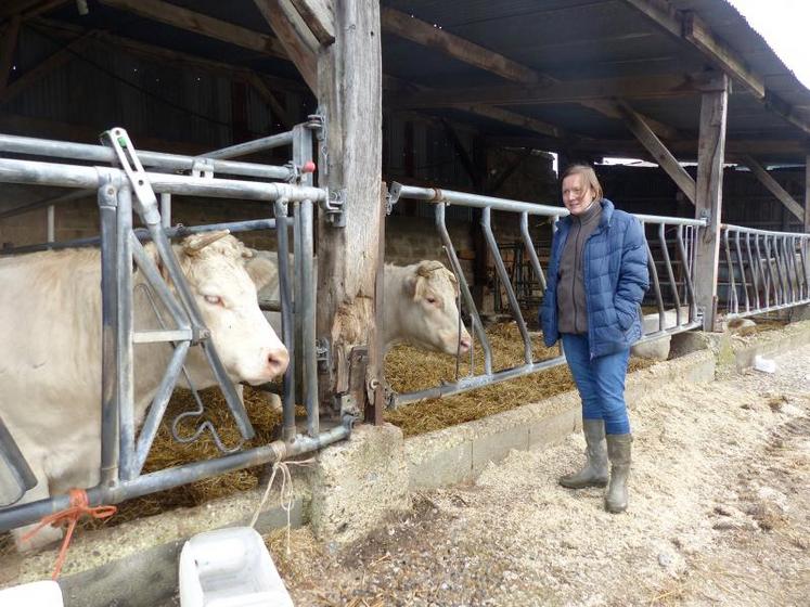 Un boeuf charolais d'Aline Landrieu vient d'être commercialisé sous la marque Baie de Somme saveurs. 
«C'est une valorisation financière et morale», confie-t-elle.