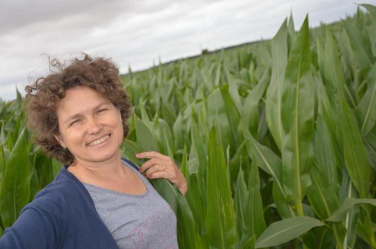 Françoise Crété, présidente de la Fdsea de la Somme.