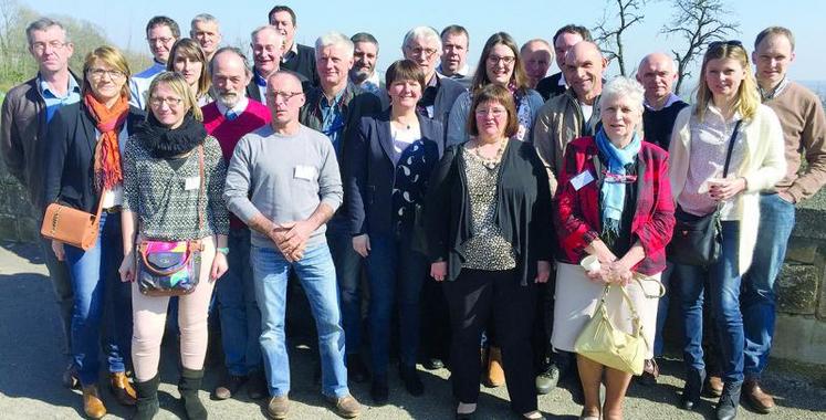 Les représentants de la FRPL Nord Picardie Ardennes au congrès FNPL des 15 et 16 mars, à Langres.