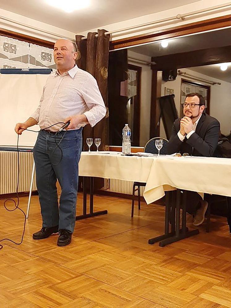 Au cours de quatre réunions hivernales, Olivier Faict et Jean-Charles Denis sont allés  à la rencontre des adhérents 
de la coopérative Calipso pour exposer les changements qui s’imposent à l’entreprise et à ses membres.