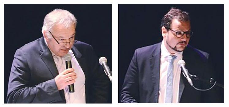 A gauche : après onze ans à la tête de la coopérative Calipso, Hubert Bray passe le témoin.
A droite : d’ici quelques jours, le directeur Jean-Charles Denis formera un tandem avec un nouveau président.