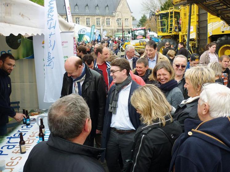 20 à 25 000 visiteurs se sont rendus à la Foire agricole de Montdidier, qui a eu lieu le vendredi 14 avril 2017.