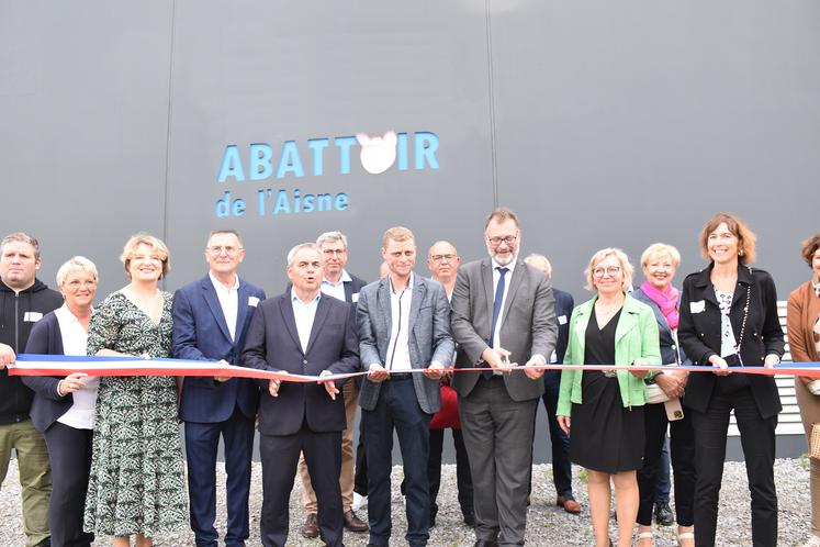 La création de l’Abattoir de l’Aisne va permettre de générer des emplois, de valoriser les éleveurs de la région des Hauts-de-France et de contribuer  à la dynamique économique de notre territoire. 