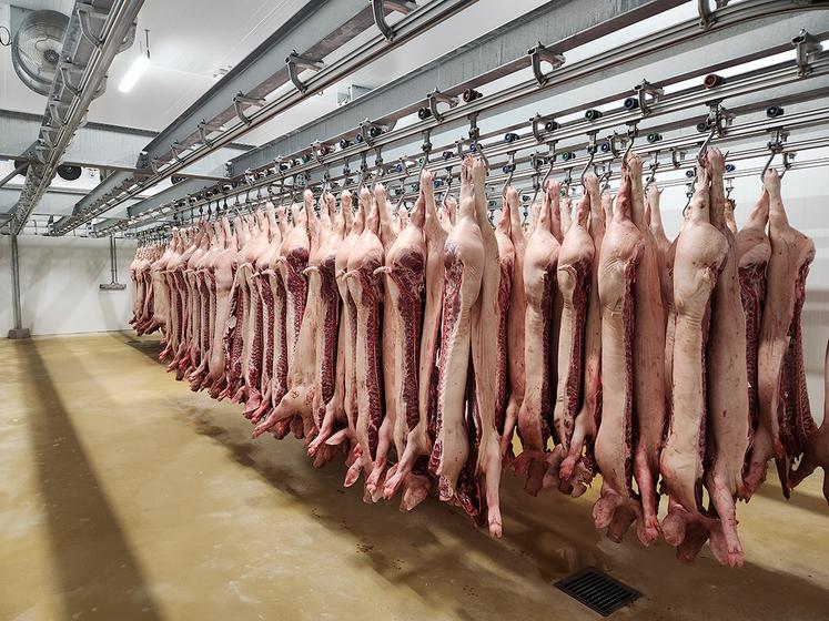 Ce nouvel outil de 3 800 m2 bâti sur 3 ha peut traiter jusqu’à 1 000 porcs jours,  soit un tonnage maximum de 23 000 tonnes à l’année. 