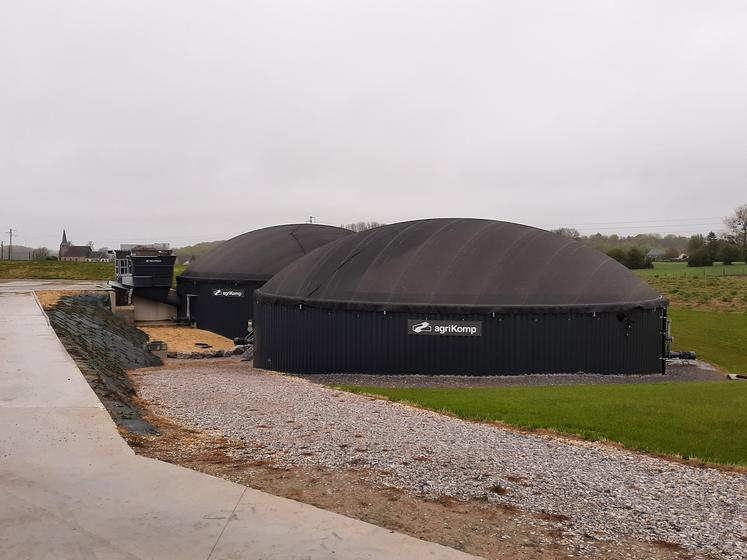 Le projet de la SARL AEG Métha a été dimensionné «pour être le plus efficient possible et consommer le moins d’énergie pour en fabriquer», explique Christophe Delommez, responsable des ventes d’Agrikomp. 