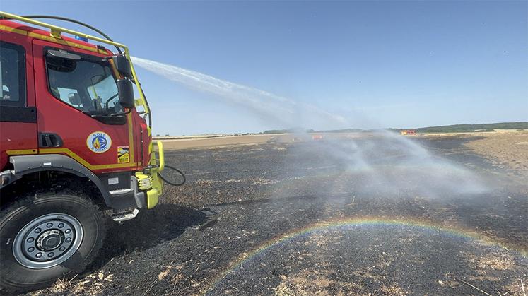 Depuis le début du mois de juillet et jusqu’au lundi 10, les pompiers du SDIS  de la Somme sont intervenus plus de 80 fois. 