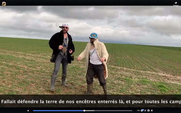 Les deux chanteurs rappent : «La France a besoin de bon lait pour le petit déjeuner». «C’est l’heure maintenant pour nous de défendre not’ savoir-faire contre une armée d’escrologiens prête à nous foutre sous terre».