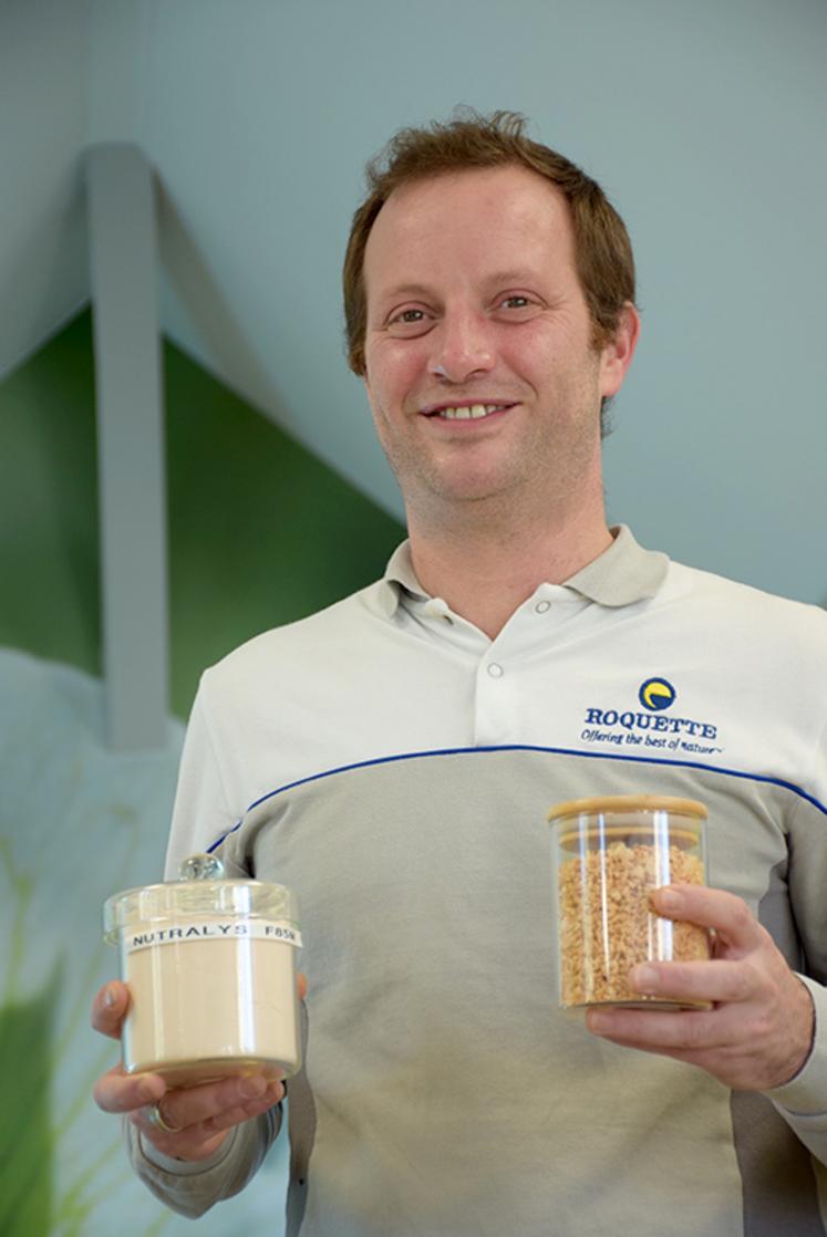 Jérémie Dieu, directeur de l’usine  de Vic-sur-Aisne.
