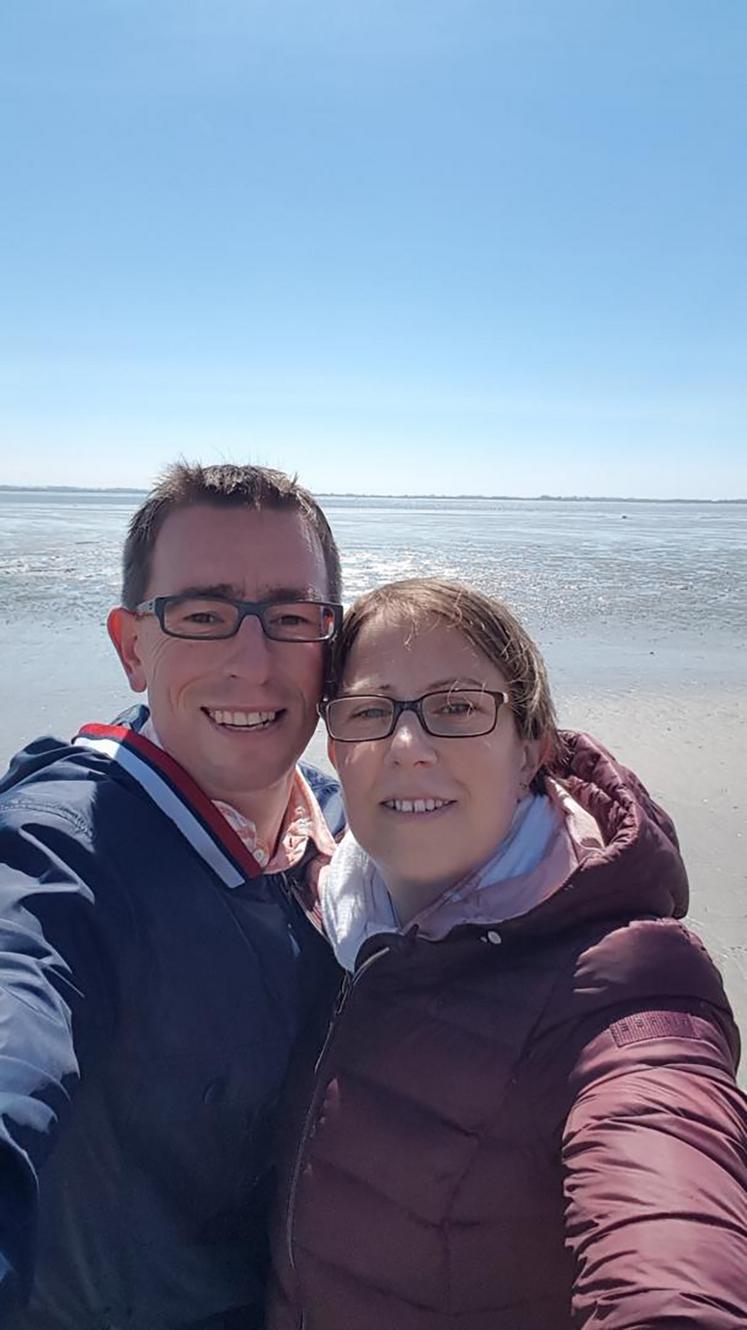 Stéphanie a rejoint Hervé dans la Somme depuis septembre. Ils forment  le couple emblématique de la saison 16 de l’ADP. 