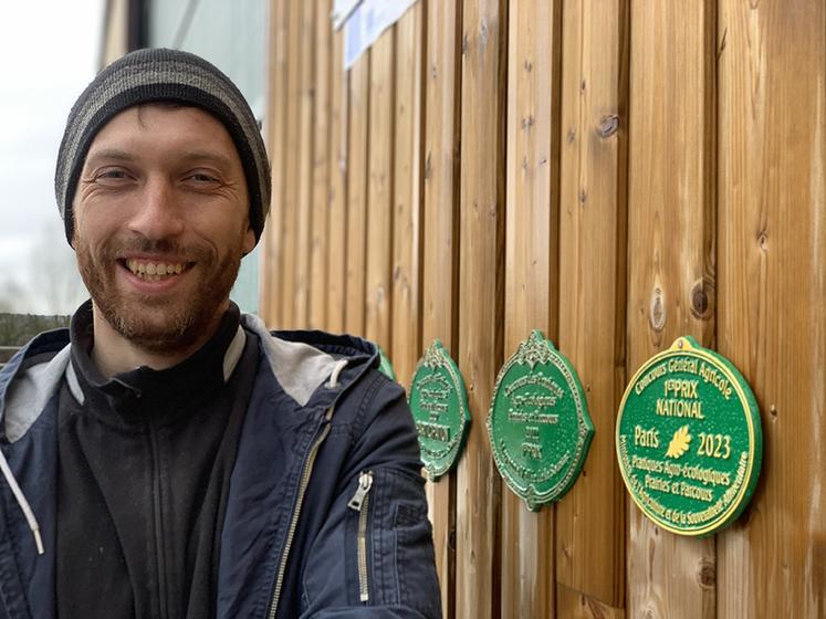 Pour Matthieu Longuet ce prix est une récompense des efforts fournis. 