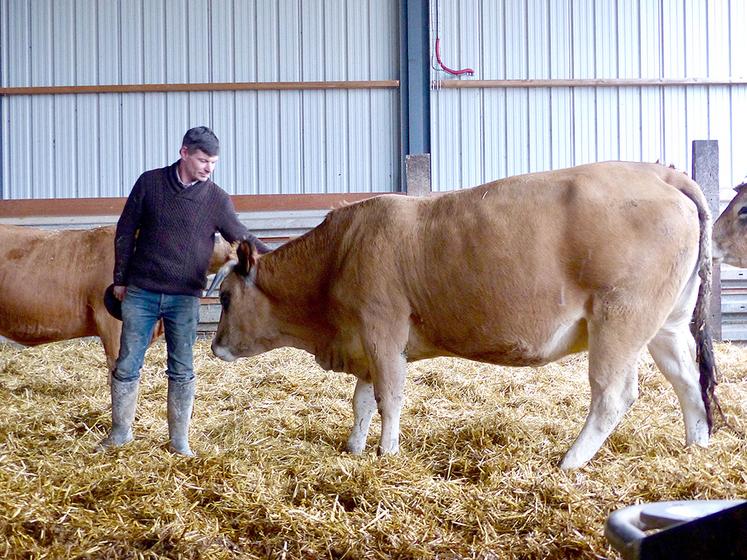 Pour Charles Leignel, «un éleveur est celui qui parle le mieux de son métier». 