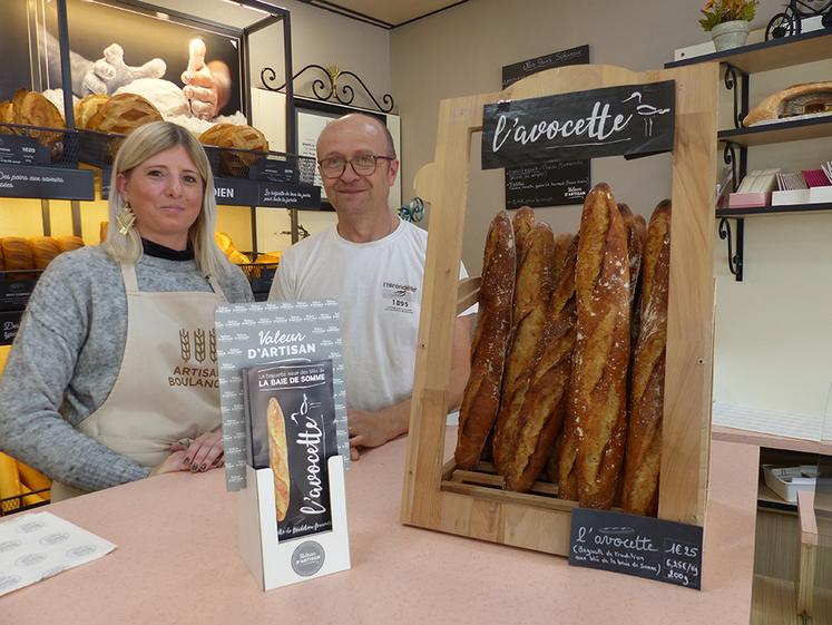 Une quinzaine d’Avocette sont proposées chaque jour à la boulangerie Sery  de Moreuil. 