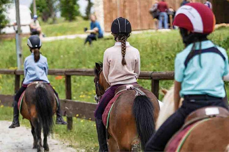 Les centres équestres et les poney-club vont retrouver le taux à 5,5 %  pour leurs activités.