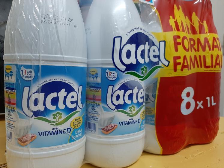 prix du lait Lactalis