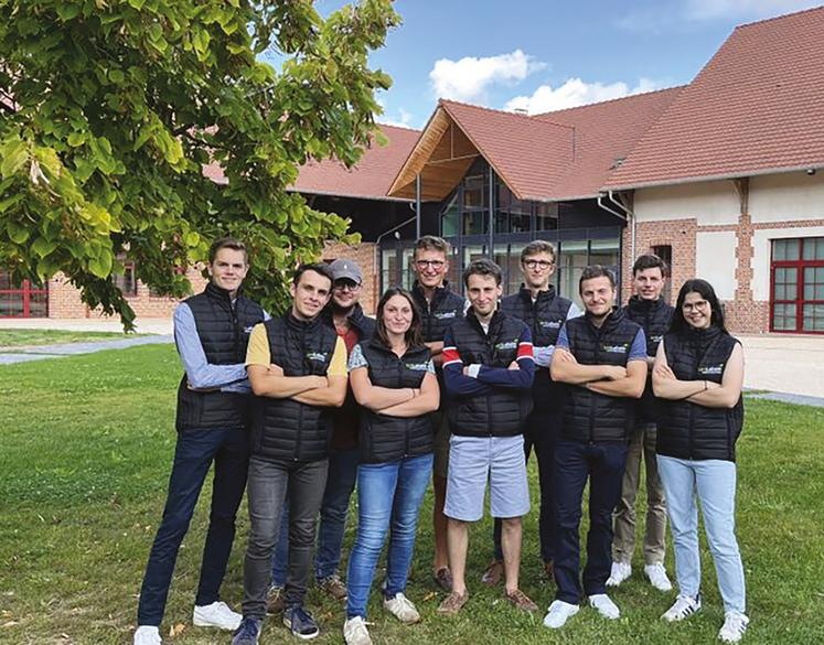 L’équipe organisatrice, des étudiants de l’association Agreenov.