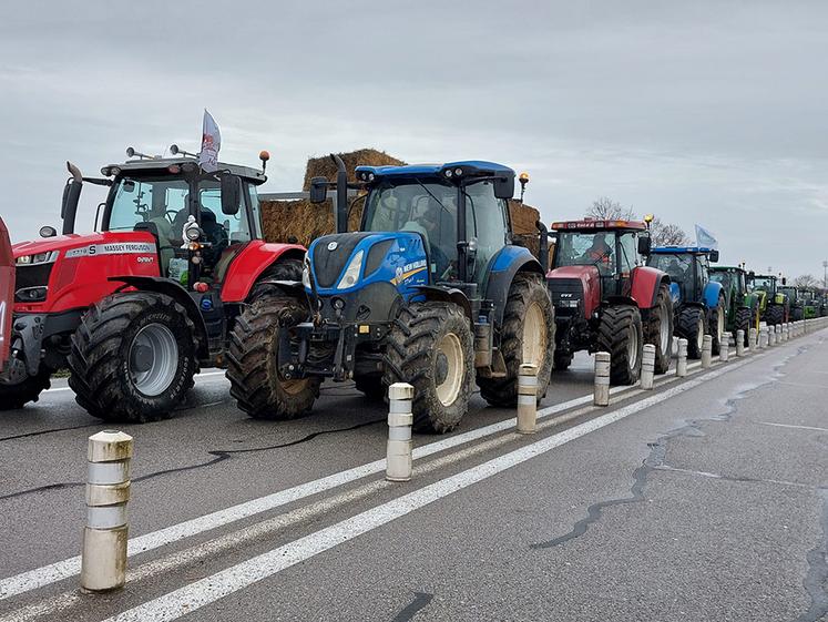 Suivant le mouvement #OnMarcheSurLaTete, les #Agrisouspression se mobilisent partout en France. 