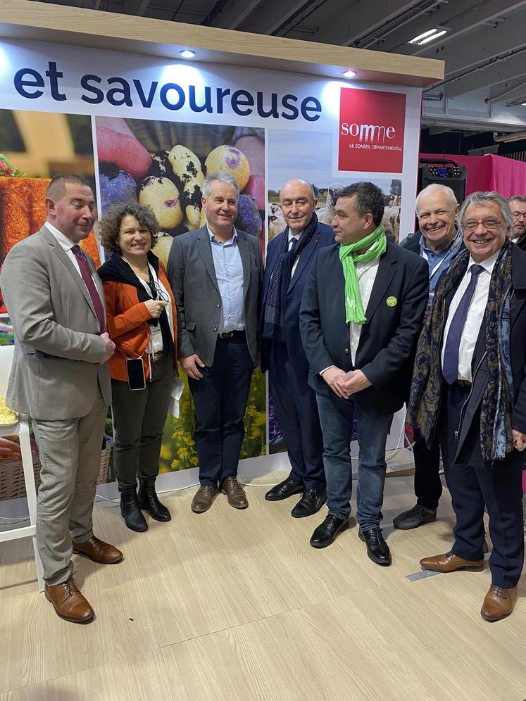 Département de la Somme et Chambre départementale d’agriculture ont inauguré un espace commun de promotion au Sia  en ce milieu de semaine. Une première qui sera sans doute renouvelée l’an prochain.