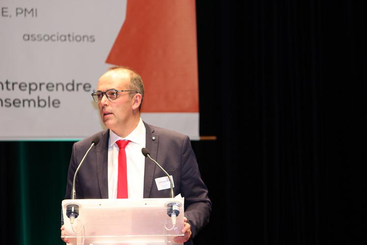 Olivier Taisne, directeur du Cerfrance PNS et Vincent Loisel, son président.
