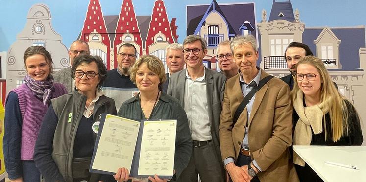 La Région a signé un engagement autour de l’agriculture bio dans la restauration collective. 