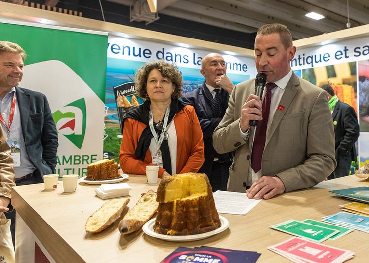 Pour la Chambre d’agriculture de la Somme comme pour les entreprises présentes et le Conseil départemental, la participation commune au Sia 2024 est une réussite… à renouveler. 