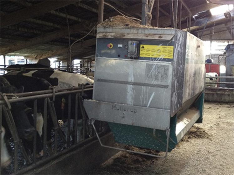 Les robots d’alimentation sont encore peu répandus dans notre région. 