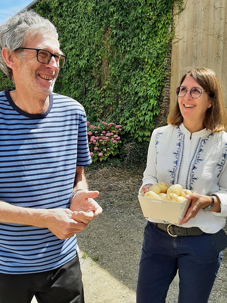 Producteur historique de l’Osiris, Henri Poupart apprécie la relation de partage entretenue avec Touquet Savour. 