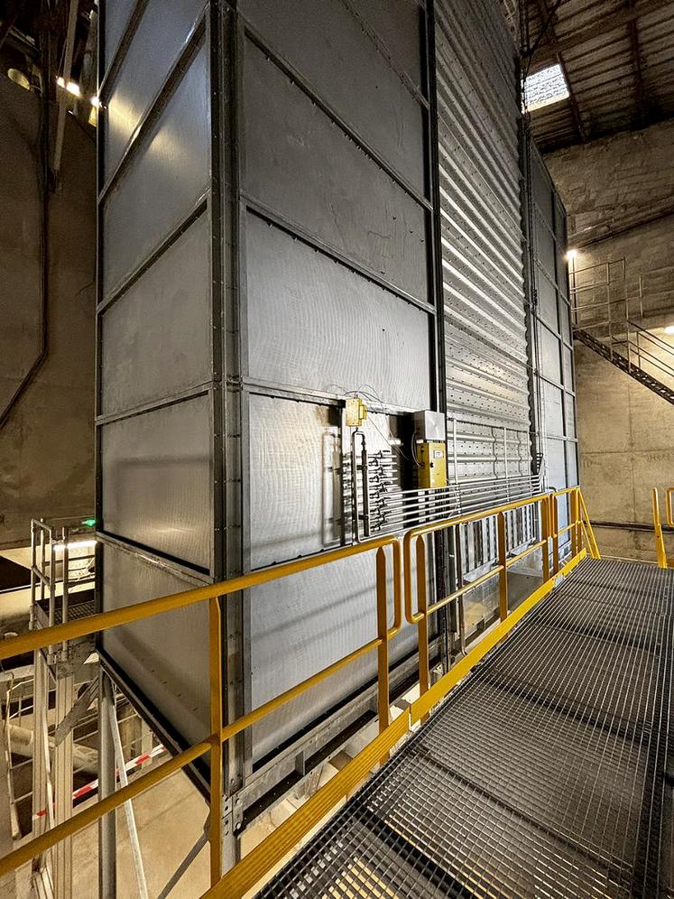 Le dispositif à l’essai doit permettre d’éliminer les insectes lors du stockage  sans produits phytosanitaires. 