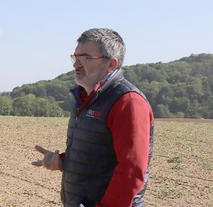 Hervé Georges, conseiller à la Chambre d’agriculture.