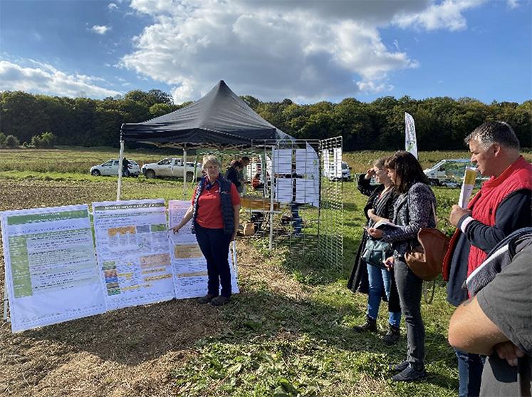 Après-midi technique sur les services rendus par les jachères, le 4 octobre dernier au lycée agricole Le Paraclet, conjointement organisé par les Chambres d’agriculture Hauts-de-France, la Fédération des chasseurs de la Somme et des Hauts-de-France  et l’association Symbiose.