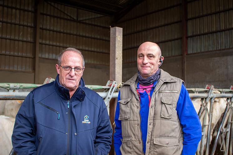 «J’attache une grande importance à la rigueur et à l’efficacité dans le travail quotidien. En élevage porcin, la moindre économie représente très vite des sommes non négligeables. J’applique cette vision à la conduite des vaches et les indicateurs fournis par les services Bovins Croissance sont indispensables pour progresser.» Xavier Herbert, éleveur à Wiège-Faty.