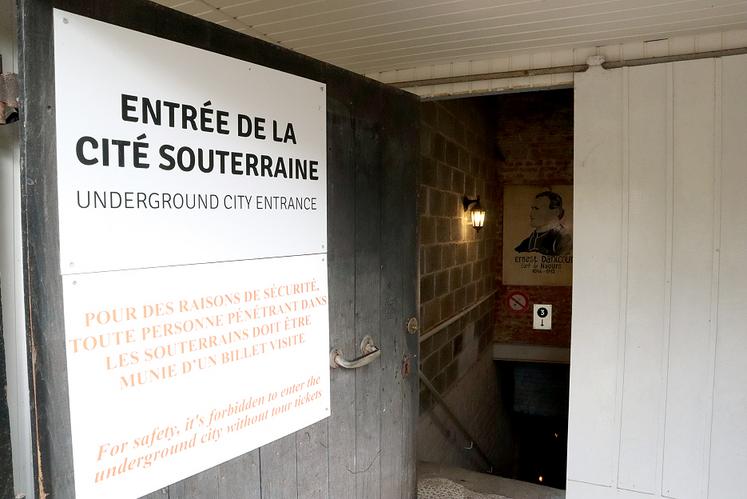 Cité souterraine de Naours